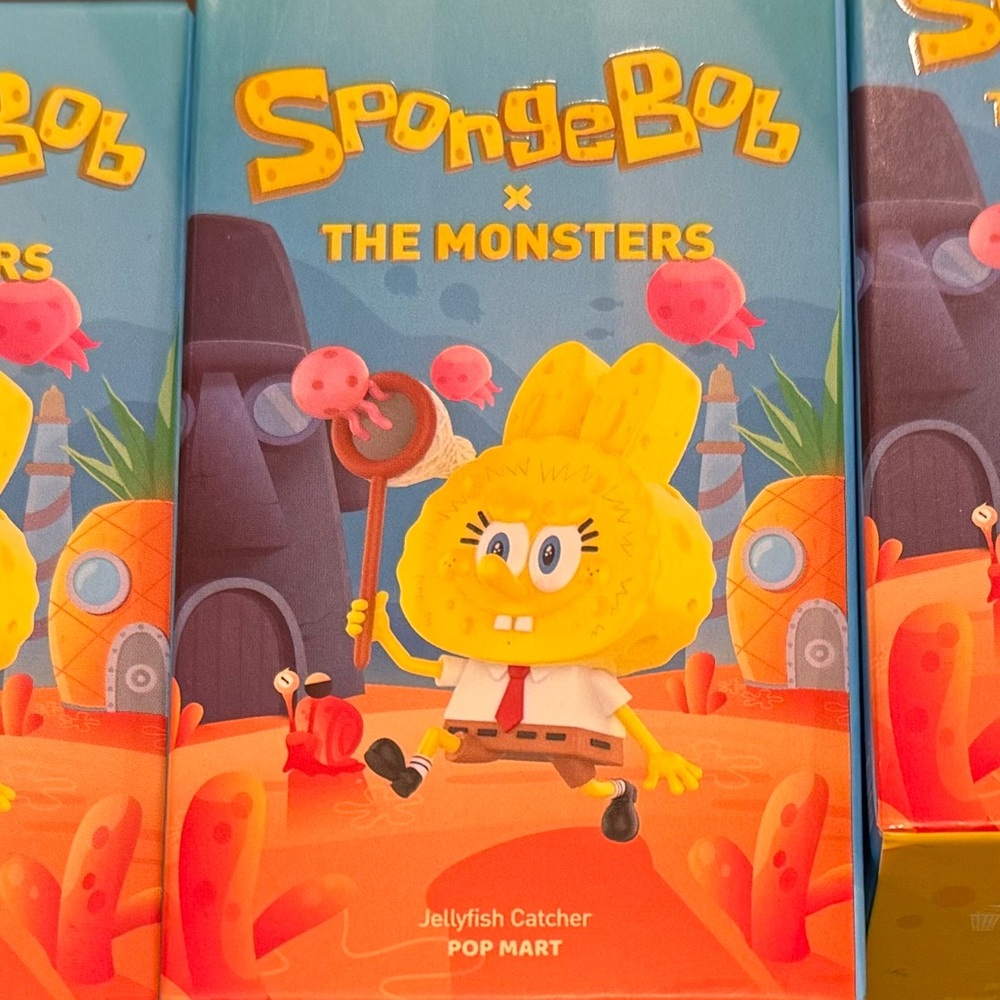 5 boxes - THE MONSTERS x SpongeBob Series POP MART